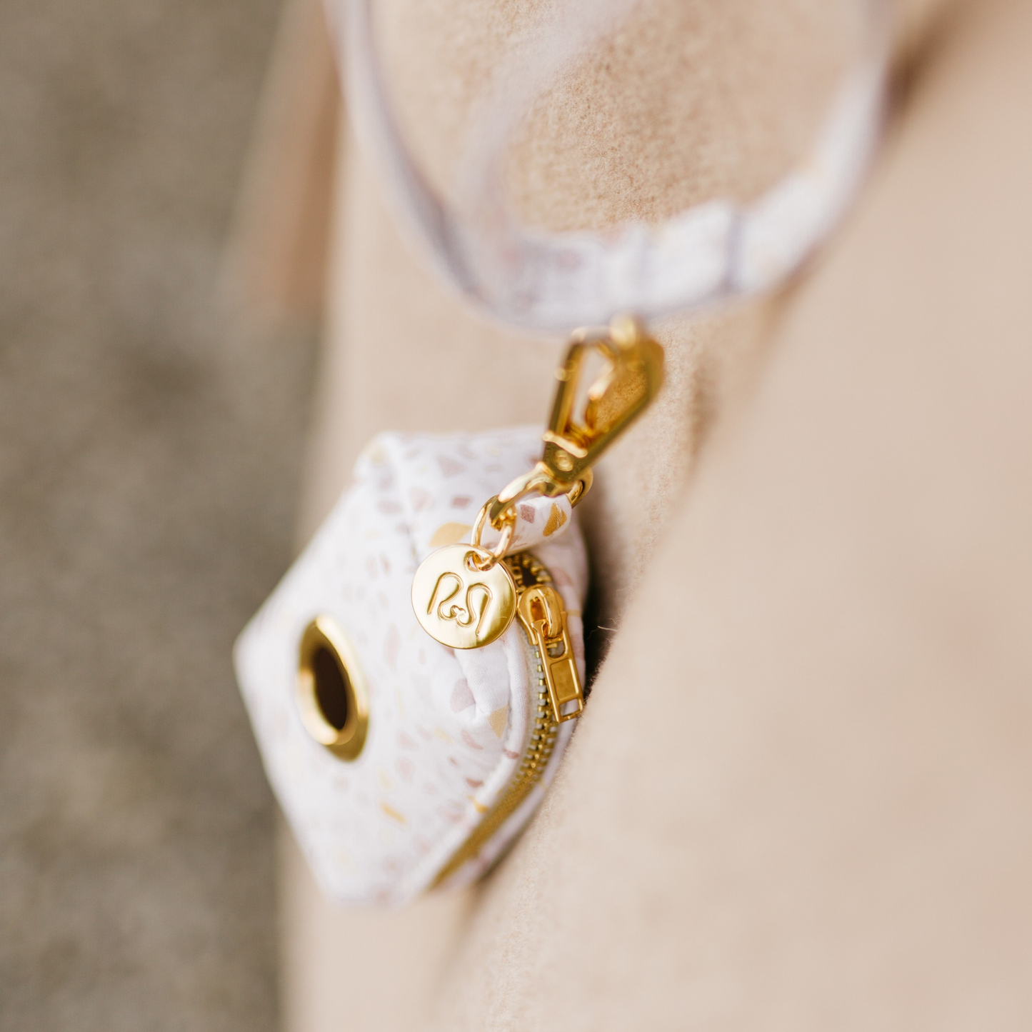 POOP BAG HOLDER TERAZZO