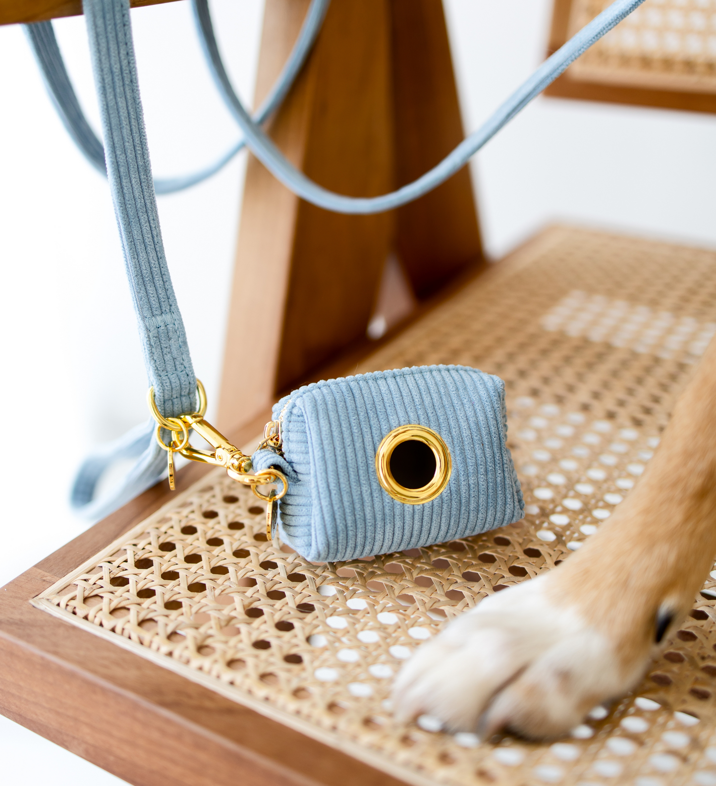 POOP BAG HOLDER BABY BLUE