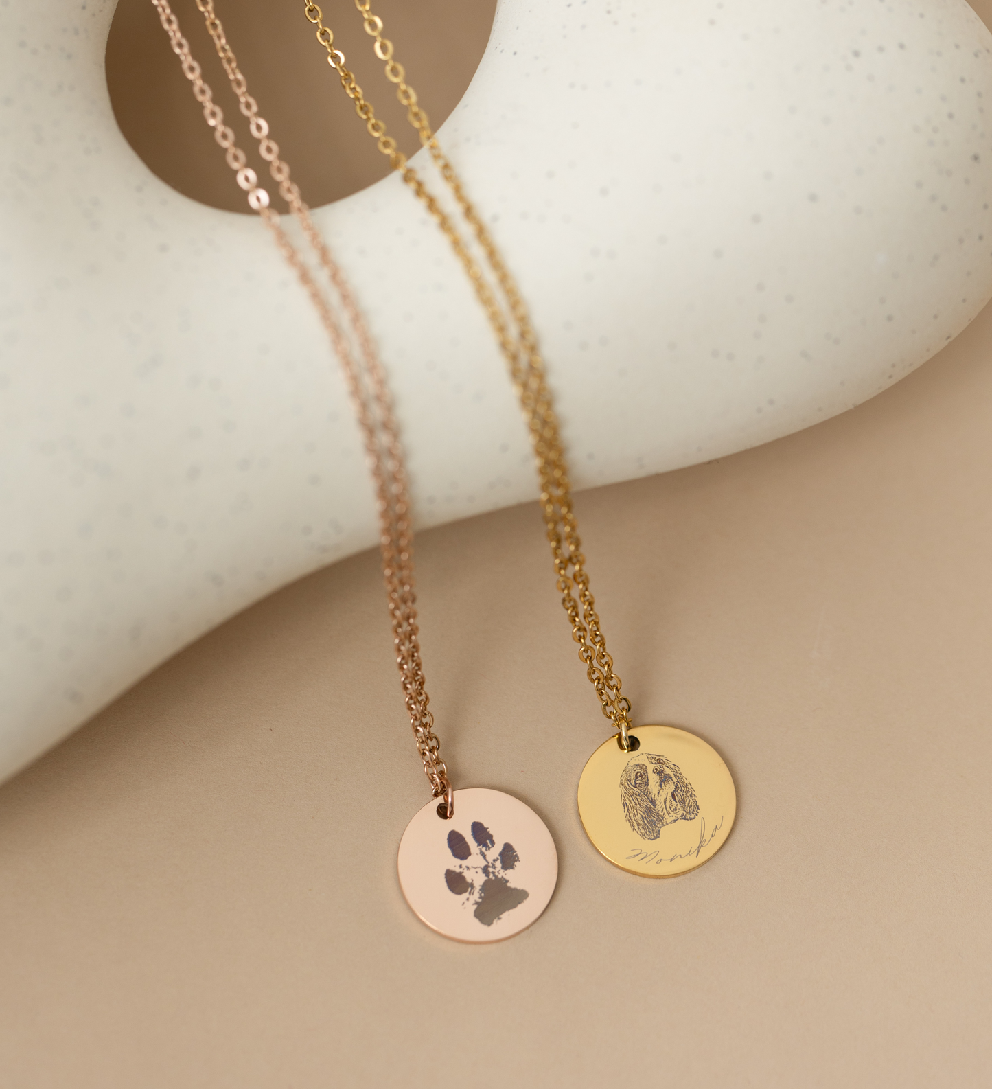 PERSONALIZED NECKLACE - dog portrait