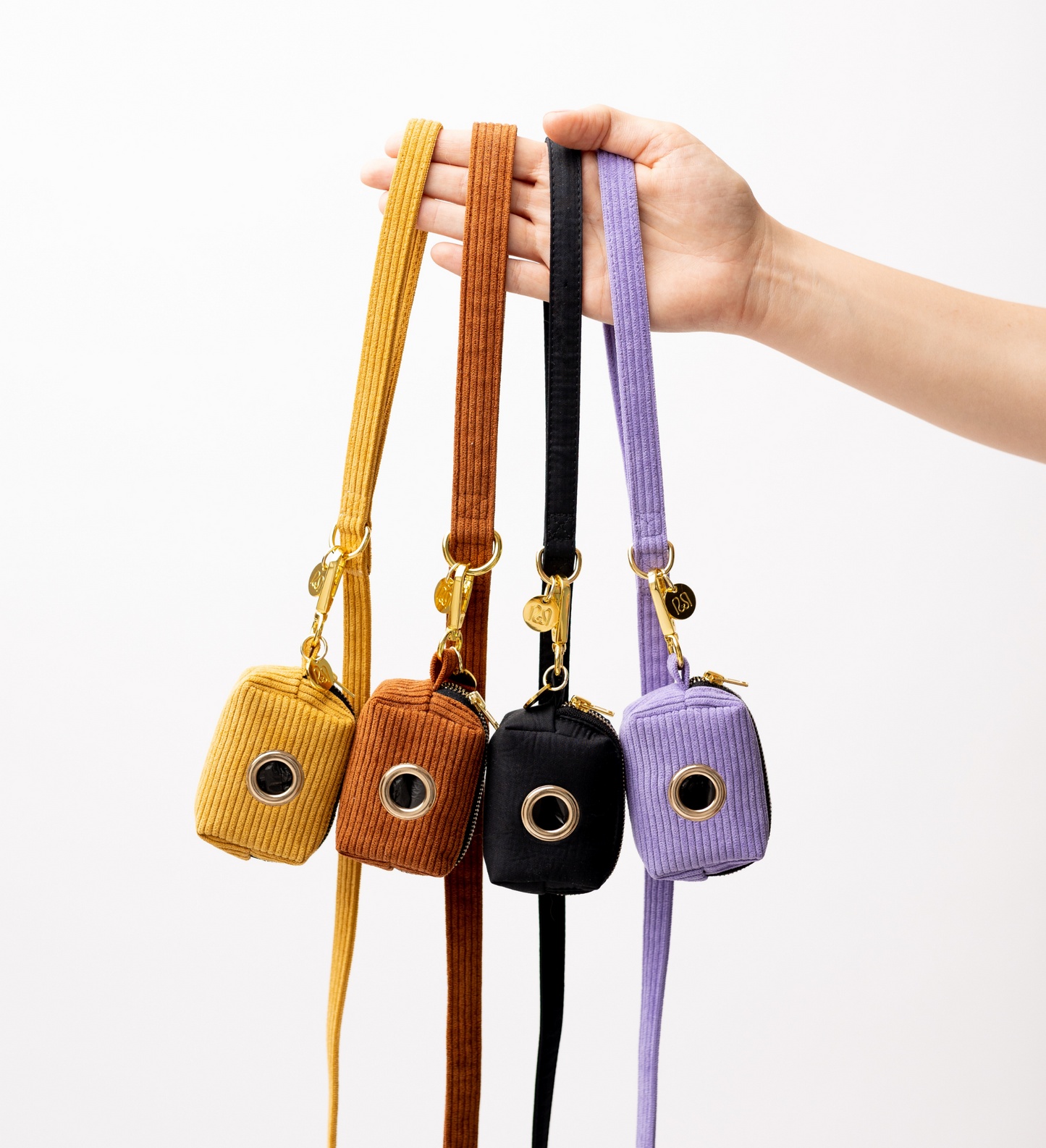 POOP BAG HOLDER HONEY MUSTARD